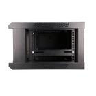 Kép 3/10 - Extralink 4U 600X450 WALL-MOUNTED RACKMOUNT CABINET BLACK Falra szerelhető állvány Fekete