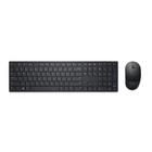 Kép 1/10 - DELL KM5221W billentyűzet Egér mellékelve Vezeték nélküli RF QWERTY Nemzetközi amerikai Fekete