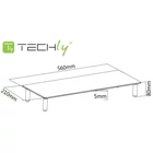 Kép 4/10 - Techly ICA-MS 461 Monitor állvány üveg íróasztalhoz