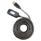 Kép 7/10 - Techly IUSB-REP10TY USB 2.0 Aktív Hosszabbító Kábel USB-A Hím - USB-A Női 10m