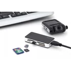 Kép 10/10 - Digitus DA-70330-1 kártyaolvasó USB 3.2 Gen 1 (3.1 Gen 1) Fekete, Fehér