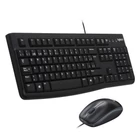 Kép 1/6 - Logitech 920-002550 billentyűzet Egér mellékelve USB QWERTY Spanyol Fekete