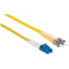 Kép 2/5 - Intellinet 474016 száloptikás kábel 1 M LC ST OS2 Sárga