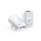 Kép 1/2 - TP-Link TL-WPA4226 KIT PowerLine adapter 600 Mbit/s Ethernet/LAN csatlakozás Wi-Fi Fehér 2 dB