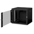 Kép 2/3 - Digitus DN-19 09-U-SW állvány 9U Falra szerelhető állvány Fekete