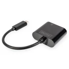 Kép 5/8 - Digitus DN-3027 dokkoló állomás és port replikátor Fekete