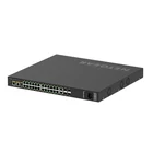 Kép 4/7 - NETGEAR M4250-26G4XF-PoE+ Vezérelt L2/L3 Gigabit Ethernet (10/100/1000) Ethernet-áramellátás (PoE) támogatása 1U Fekete