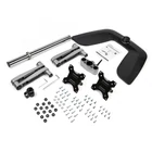 Kép 7/7 - StarTech.com ARMDUALSS asztali TV konzol 81,3 cm (32") Fekete, Ezüst
