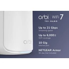 Kép 2/10 - NETGEAR RBE872-100EUS Orbi 870 Tri-sávos Mesh Wi-Fi 7 műhold