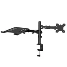 Kép 5/9 - Techly ICA-LCD 174NB Forgatható asztali tartó 13-32" monitorhoz és 17" laptophoz