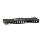 Kép 1/6 - NETGEAR GS316EP-100PES hálózati kapcsoló Vezérelt Gigabit Ethernet (10/100/1000) Ethernet-áramellátás (PoE) támogatása Fekete
