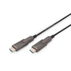 Kép 1/5 - Digitus AK-330127-200-S HDMI kábel 20 M HDMI D-típus (Micro) Fekete