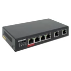 Kép 2/6 - Intellinet 561686 hálózati kapcsoló Fast Ethernet (10/100) Ethernet-áramellátás (PoE) támogatása Fekete