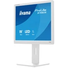 Kép 8/10 - iiyama 19 hüvelykes FEHÉR TN-panel 1280x1024 13cm Magasságállítható Állvány HDMI DisplayPort 250cd/m2
