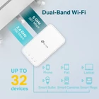 Kép 7/8 - TP-Link RE300 hálózati bővítő Hálózati jelismétlő Fehér