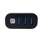 Kép 9/10 - Techly IUSB3-HUB3-ROTB USB 3.0 3-portos elosztó forgatható USB-A csatlakozóval