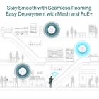 Kép 10/10 - TP-Link Omada EAP650 WLAN csatlakozási pont 2976 Mbit/s Fehér Ethernet-áramellátás (PoE) támogatása