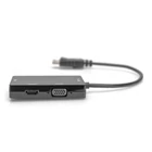 Kép 2/4 - Digitus AK-340418-002-S video átalakító kábel 0,2 M DisplayPort DVI-D Fekete