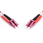 Kép 4/5 - Digitus DK-2533-01-4 száloptikás kábel 1 M LC I-VH OM4 Ibolya
