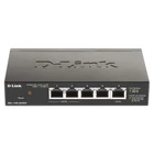 Kép 1/3 - D-Link DGS-1100-05PDV2 hálózati kapcsoló Vezérelt Gigabit Ethernet (10/100/1000) Ethernet-áramellátás (PoE) támogatása Fekete