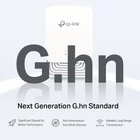 Kép 3/7 - TP-Link PG1200 KIT PowerLine adapter 607 Mbit/s Ethernet/LAN csatlakozás Fehér 2 db