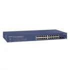 Kép 1/3 - NETGEAR GS724TP Vezérelt L2/L3/L4 Gigabit Ethernet (10/100/1000) Ethernet-áramellátás (PoE) támogatása 1U Fekete, Szürke