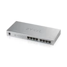 Kép 1/8 - Zyxel GS1008HP Beállítást nem igénylő (unmanaged) Gigabit Ethernet (10/100/1000) Ethernet-áramellátás (PoE) támogatása Szürke