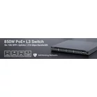 Kép 10/10 - Intellinet 562041 hálózati kapcsoló Vezérelt L3 Gigabit Ethernet (10/100/1000) Ethernet-áramellátás (PoE) támogatása Fekete