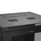Kép 7/7 - StarTech.com RK12WALHM állvány 12U Falra szerelhető állvány Fekete