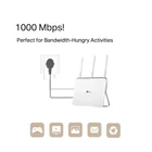 Kép 3/8 - TP-Link TL-PA7017P KIT PowerLine adapter 1000 Mbit/s Ethernet/LAN csatlakozás Fehér 2 db