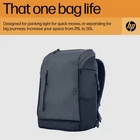Kép 10/10 - HP notebook hátizsák Travel 15,6" szürke 25L (6H2D8AA)