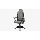 Kép 2/10 - Aerocool Crown AeroSuede Universal gaming chair Padded seat Stone Grey