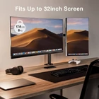 Kép 5/10 - Techly ICA-LCD 582-D Kétmonitoros állvány 13-32” LCD 8kg Asztali forgatható