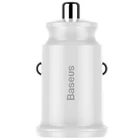 Kép 2/3 - Baseus Grain autós töltő 2x USB 5V 3.1A (fehér)