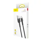 Kép 6/6 - Baseus Cafule USB-Micro-USB kábel, 0.5m, 2.4A  (szürke-fekete)