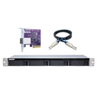 Kép 2/10 - QNAP TL-R400S tárolóegység burkolat HDD/SSD ház Fekete, Szürke 2.5/3.5"