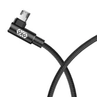 Kép 2/3 - Baseus MVP USB-Micro USB ferde, könyök kábel 1,5A 2m (fekete)