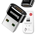 Kép 9/9 - Baseus 3A USB-C–USB-A adapter (fekete)