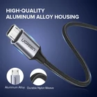 Kép 7/7 - UGREEN USB-Micro USB kábel, QC 3.0, 2.4A, 2m (fekete)