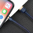 Kép 8/11 - Baseus Cafule USB-Lightning kábel, 2,4A, 1 m (arany-sötétkék)