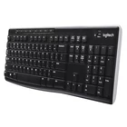 Kép 2/4 - Logitech 920-003736 billentyűzet Univerzális Vezeték nélküli RF QWERTY Holland Fekete