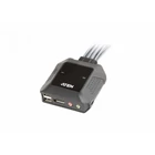Kép 3/6 - ATEN 2-Port USB DisplayPort Cable KVM Switch