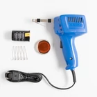 Kép 3/3 - Home PP 75 forrasztópisztoly készlet, 75W/230V~/50Hz, beépített LED világítás, koffer további tartalma_ 5+1 db forrasztócsúcs, 16 g forrasztógyanta, 10 g forrasztóón