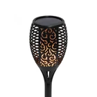 Kép 1/4 - Home MX 300 napelemes kerti fáklya, 72 LED, automatikus, napelem és töltő, időjárásálló