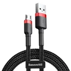 Kép 2/14 - Baseus Cafule USB-Micro-USB kábel, 2A, 3 m (fekete és piros)