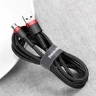 Kép 10/14 - Baseus Cafule USB-Micro-USB kábel, 2A, 3 m (fekete és piros)