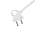 Kép 2/2 - Home NV 4E-3/WH EURO hálózati elosztó, 3 m, H05VVH2-F 2 x 0,75 mm2, 4 védőérintkezős EURO aljzat, max. 2300 W, fehér