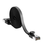 Kép 4/9 - Baseus Cat 6 UTP Ethernet RJ45 kábel lapos 1m (fekete)