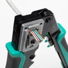 Kép 3/4 - Pro'skit CP-342 UTP-RJ45-8P8C gyorskrimpelő fogó, nyitott végű dugókhoz, biztonsági zár, gyors