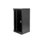 Kép 9/10 - Digitus DN-10-SET-3-B állvány 12U Falra szerelhető állvány Fekete